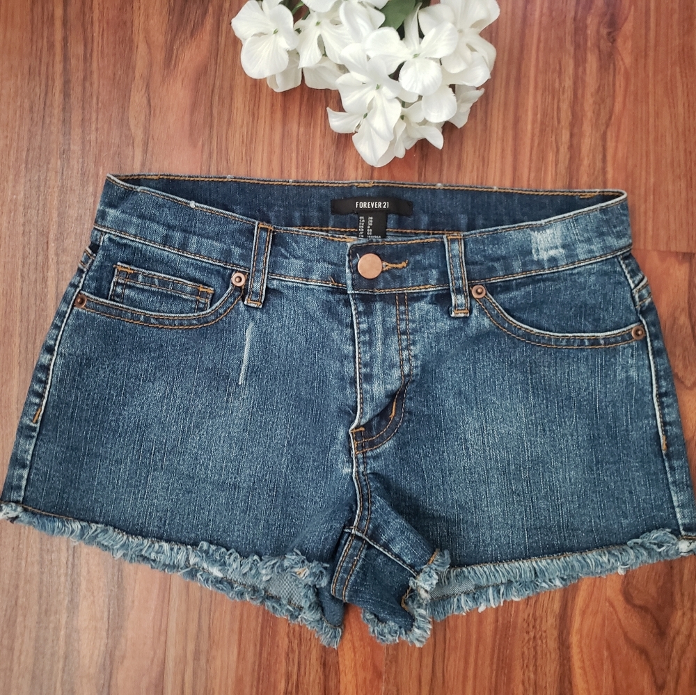 Forever 21 Distressed Shorts